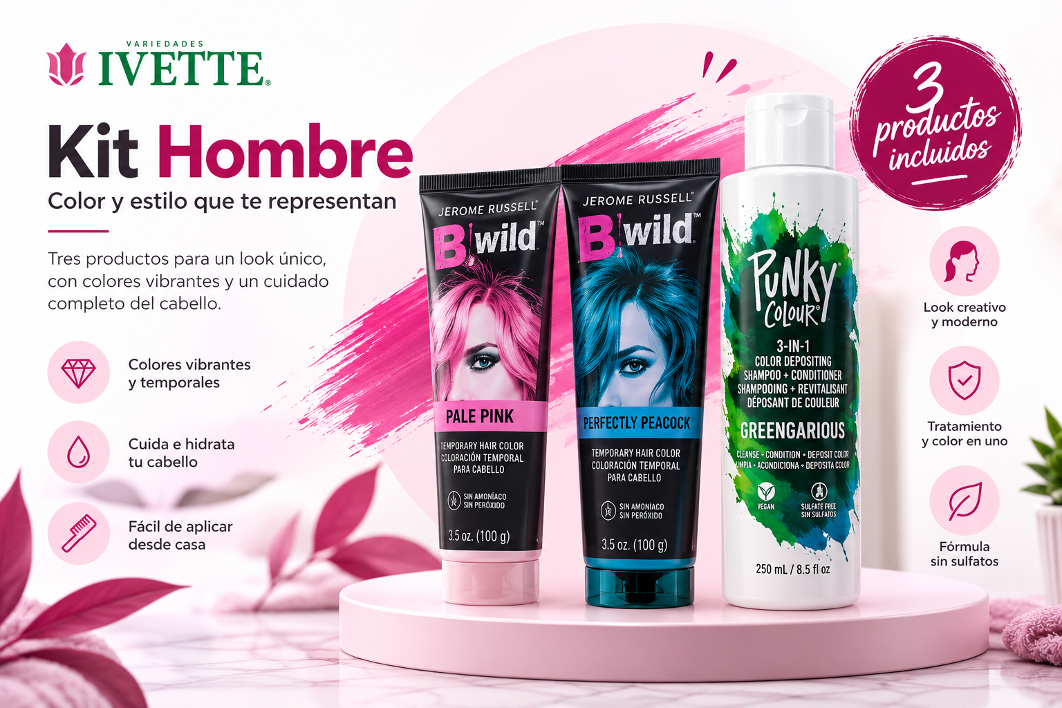 Imagen principal del kit Kit Hombre